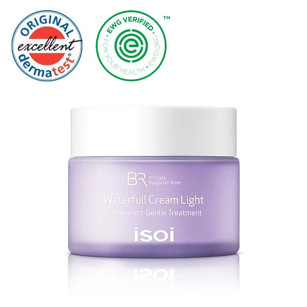 ISOI Bulgarian Rose Waterfull Cream Light 50ml - Gaenari Cosmetics