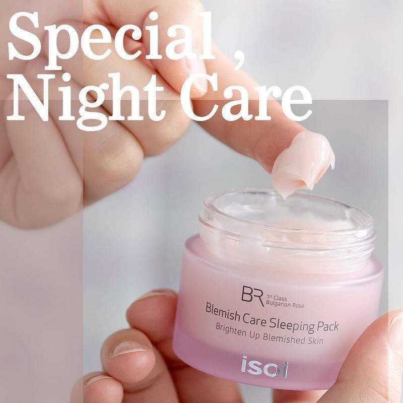 ISOI Bulgarian Rose Blemish Care Sleeping Pack 50ml - Gaenari Cosmetics