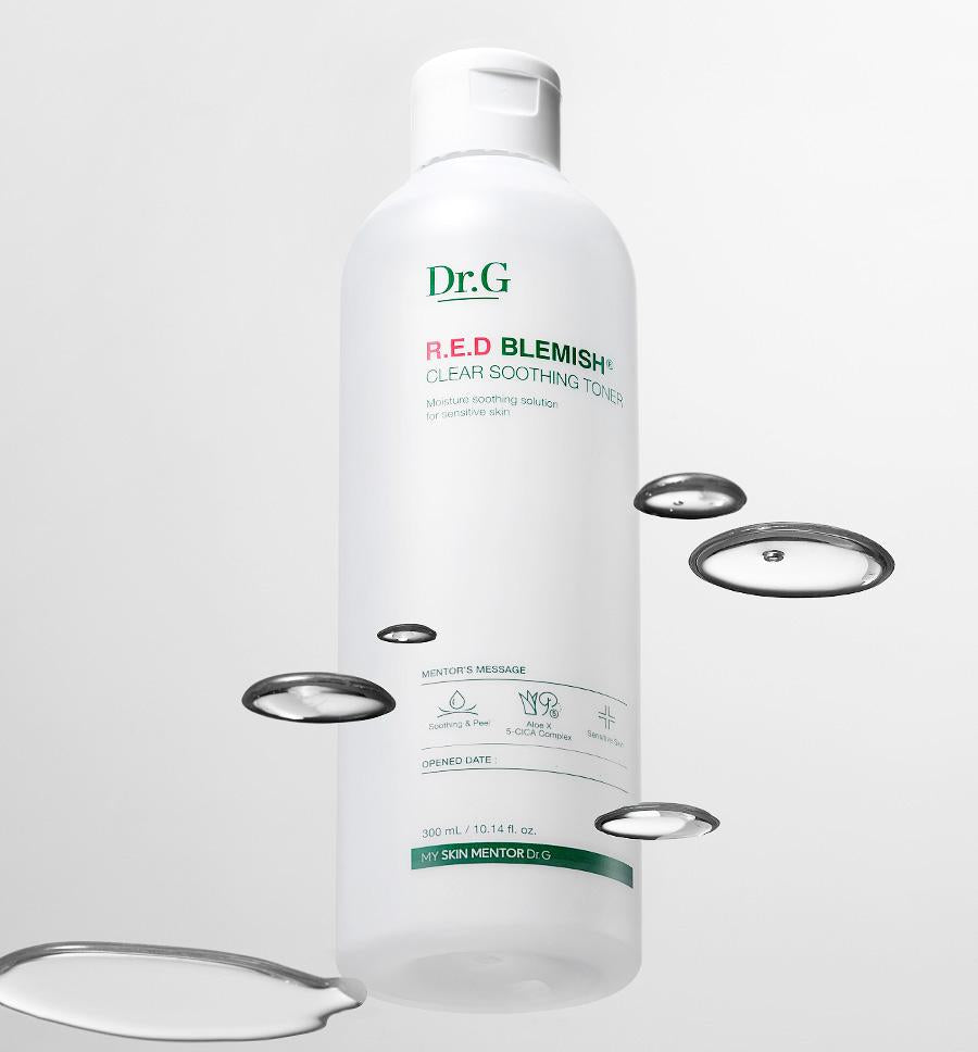 Dr.G Red Blemish Clear Soothing Toner 300ml - Gaenari Cosmetics