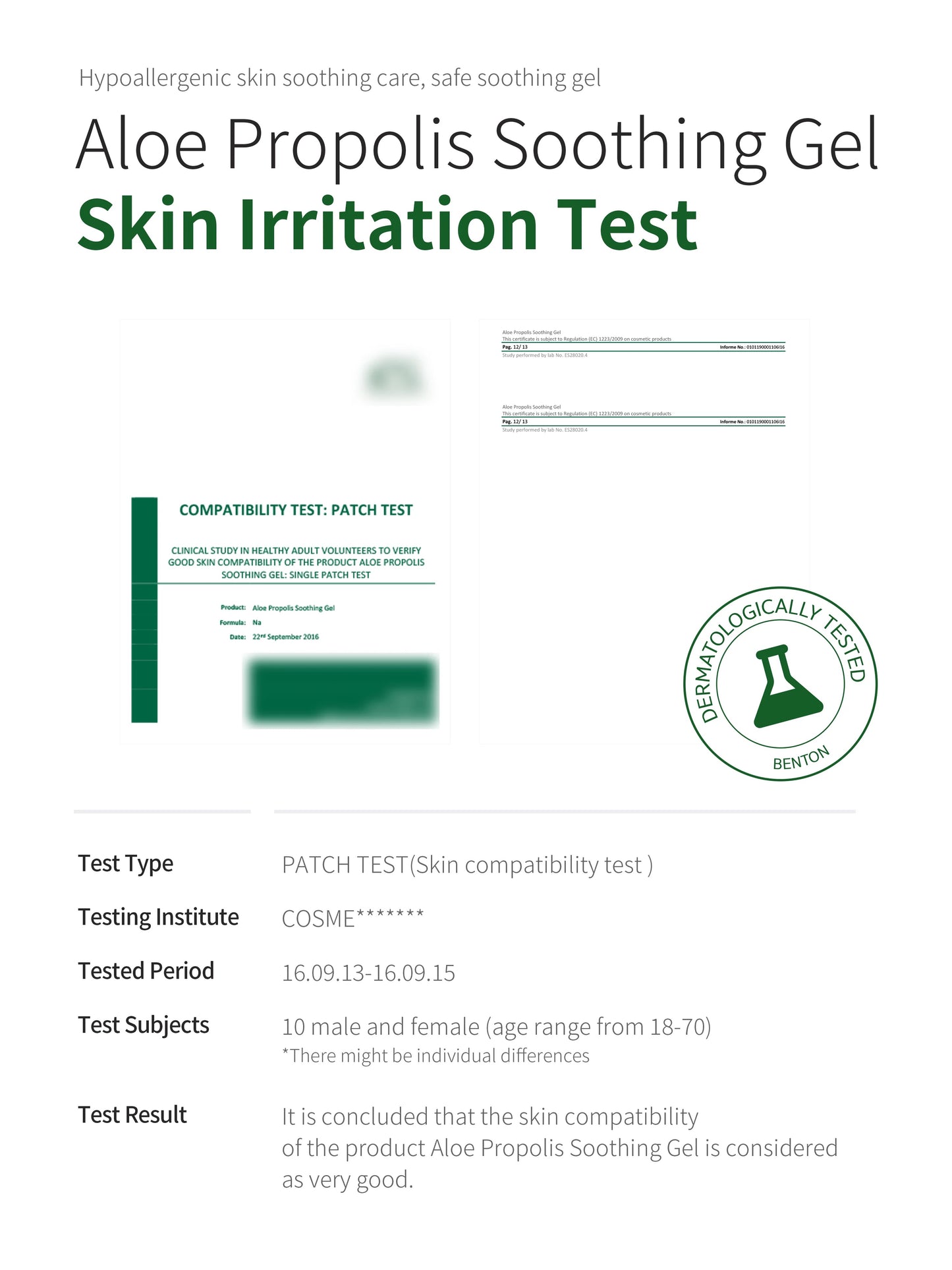 Benton - Aloe Propolis Soothing Gel 100ml