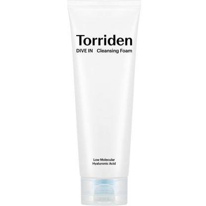 Torriden DIVE IN Low Molecular Hyaluronic Acid Cleansing Foam 150ml - Gaenari Cosmetics