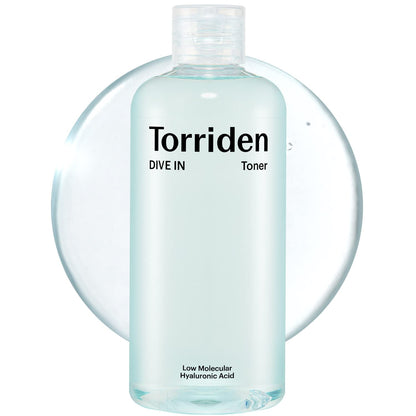 Torriden DIVE IN Low Molecular Hyaluronic Acid Toner 300ml - Gaenari Cosmetics