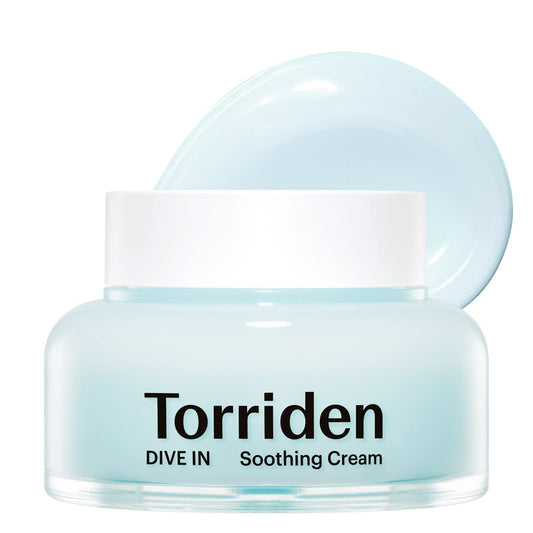 Soothing cream with hyaluronic acid