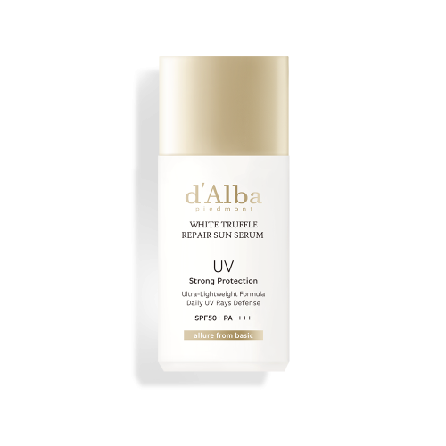 d'Alba White Truffle Repair Sun Serum SPF50+, PA++++ 35ml - Gaenari Cosmetics