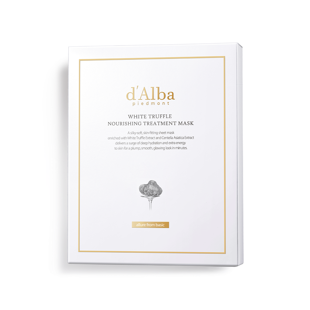 d'Alba White Truffle Nourishing Treatment Mask 25ml*5ea - Gaenari Cosmetics