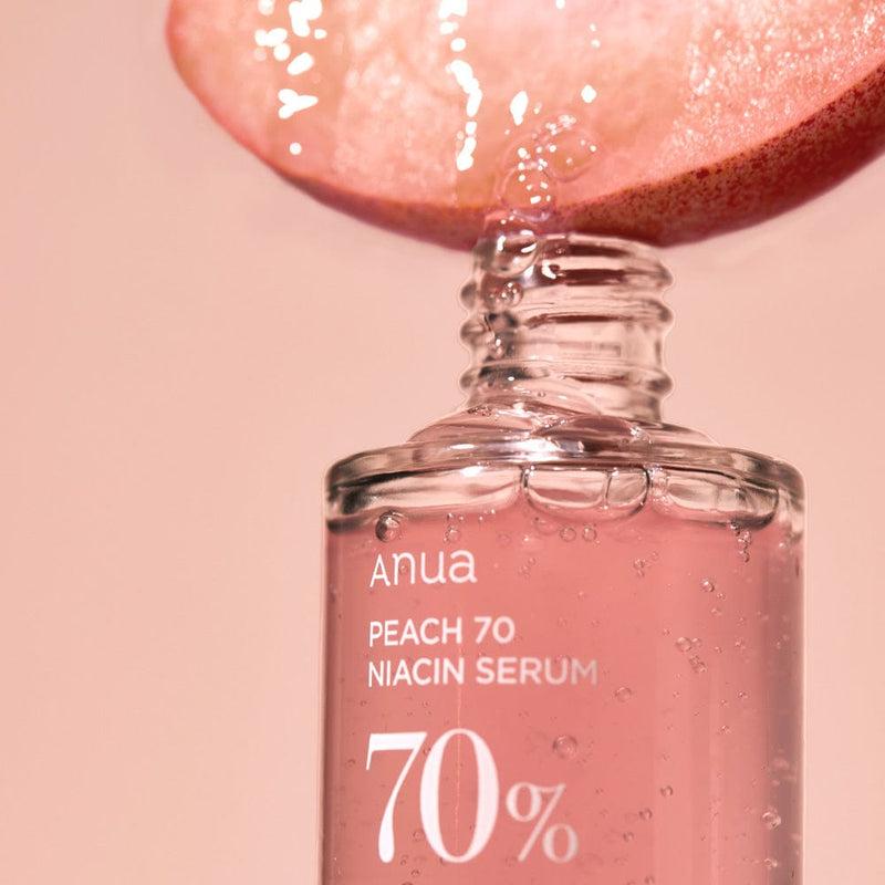 Anua Peach 70% Niacinamide Serum 30ml - Gaenari Cosmetics