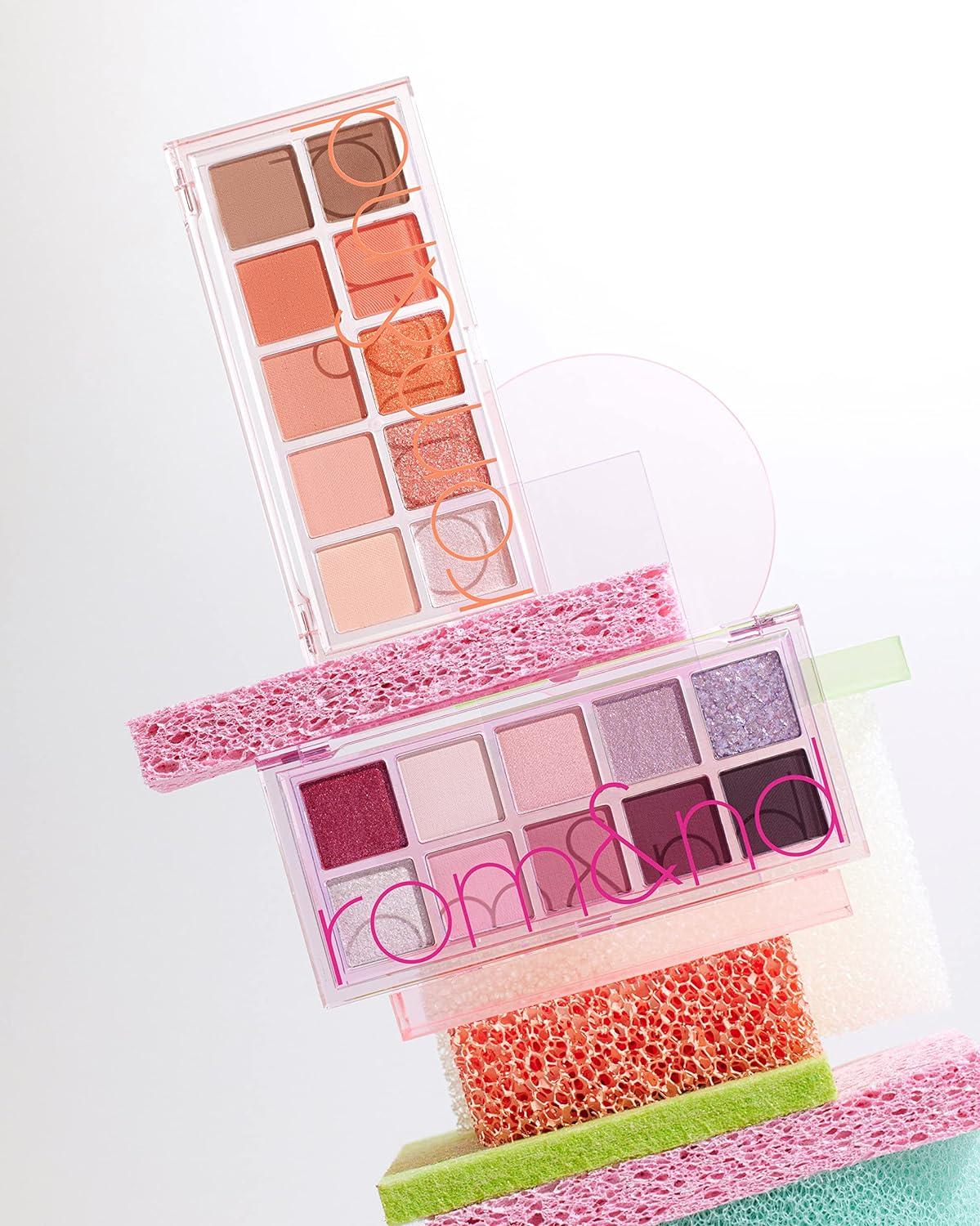 Rom&nd Better Than Palette Energetic Bright 6g - #08 Peach Dahlia Garden - Gaenari Cosmetics