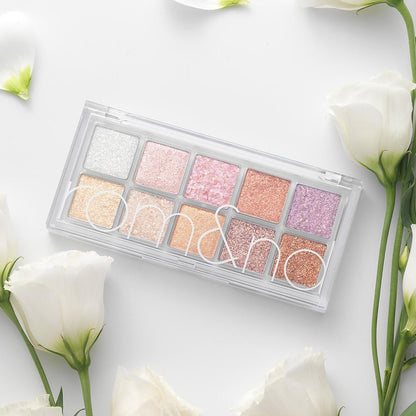 Rom&nd Better Than Palette The Secret Garden 6g - #00 Light & Glitter Garden - Gaenari Cosmetics