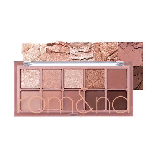 Product Description:  Embrace the romance of Romand Better Than Palette #03 Rosebud Garden. This palette features a beautiful range of rose-toned shades in matte, shimmer, and glitter finishes. Perfect for creating soft, romantic eye looks with versatile colors that suit any occasion, from daytime elegance to evening glamour.  Key Features:  Romantic rose-toned shades Blend of matte, shimmer, and glitter finishes Smooth, blendable texture Compact and travel-friendly Long-lasting color impact Benefits:  Idea