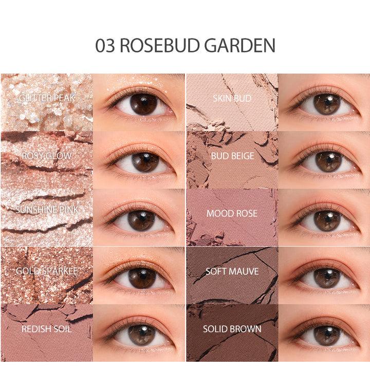 Rom&nd Better Than Palette The Secret Garden 6g - #03 Rosebud Garden - Gaenari Cosmetics