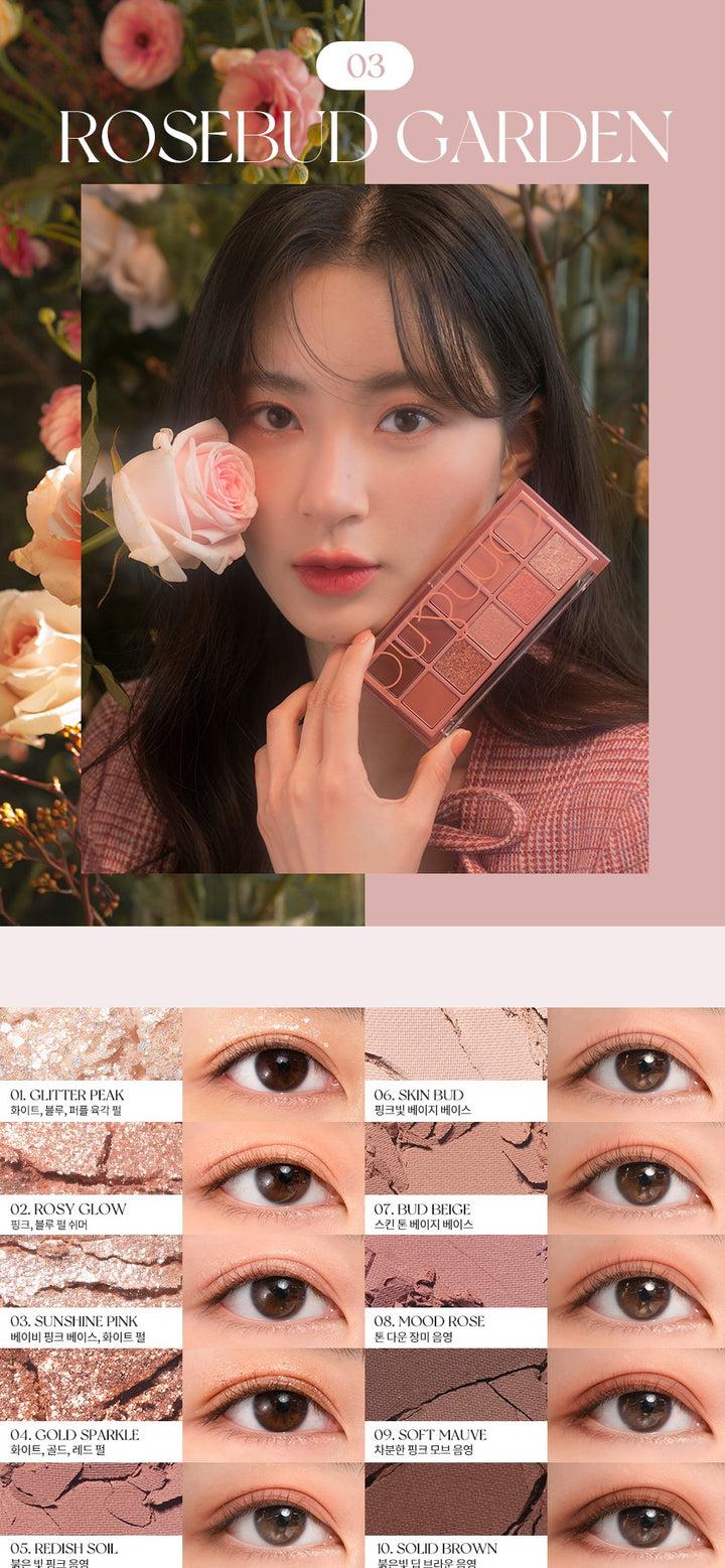 Rom&nd Better Than Palette The Secret Garden 6g - #03 Rosebud Garden - Gaenari Cosmetics