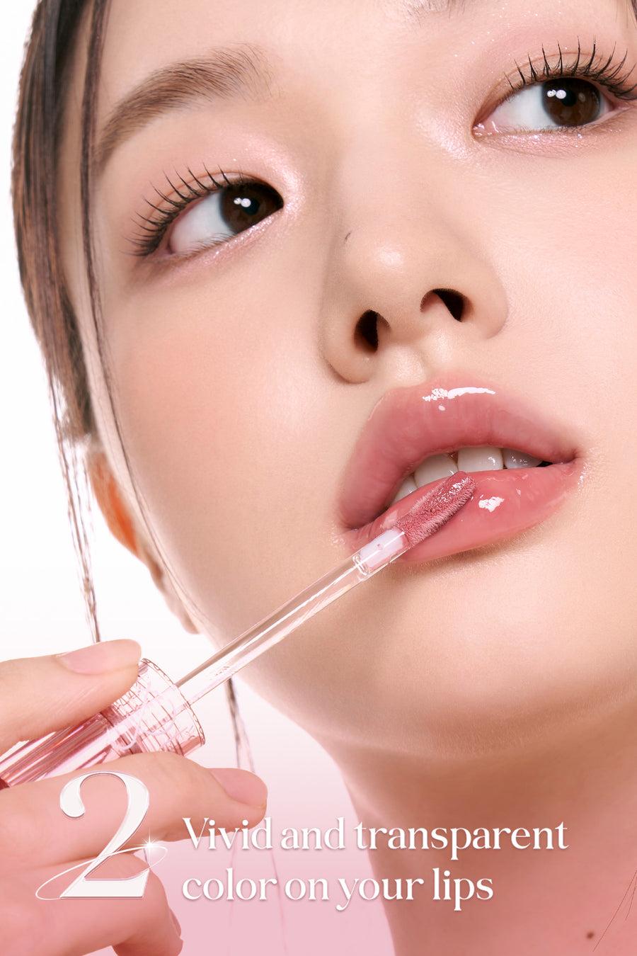 Rom&nd Glasting Color Gloss 4g - 03 Rose Finch - Gaenari Cosmetics