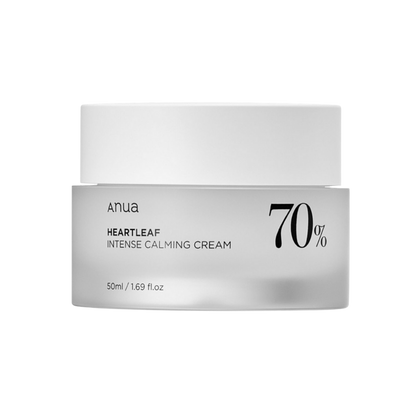 Anua Heartleaf 70% intense Calming Cream 50ml - Gaenari Cosmetics