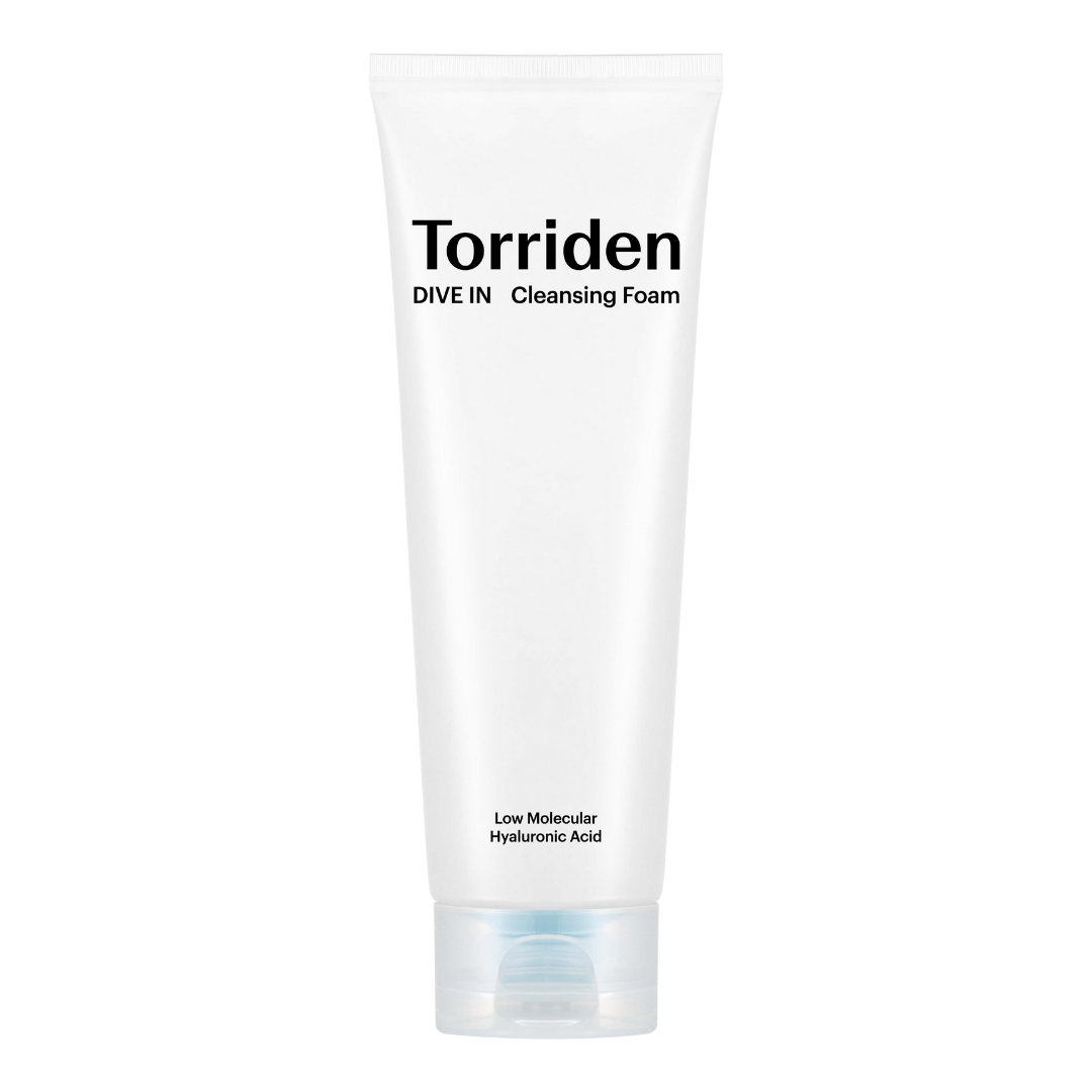 Torriden DIVE IN Low Molecular Hyaluronic Acid Cleansing Foam 150ml - Gaenari Cosmetics