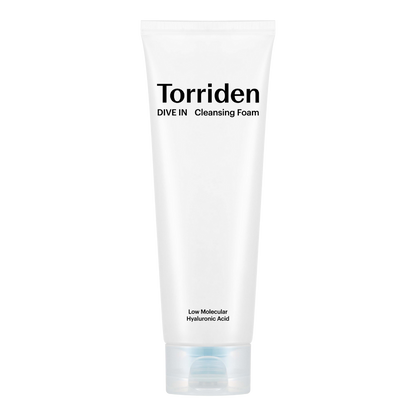 Torriden DIVE IN Low Molecular Hyaluronic Acid Cleansing Foam 150ml - Gaenari Cosmetics