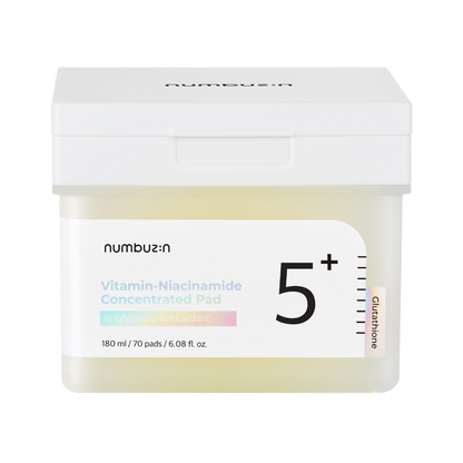 Numbuzin No.5 Vitamin-Niacinamide Concentrated Pad 70Pads 180ml - Gaenari Cosmetics