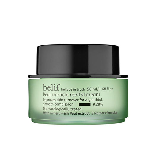 Belif Peat Miracle Revital Cream 50ml - Youthful Radiance